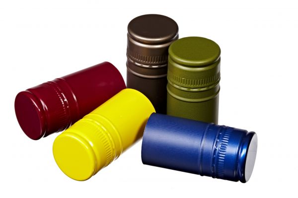 screw tops many colors