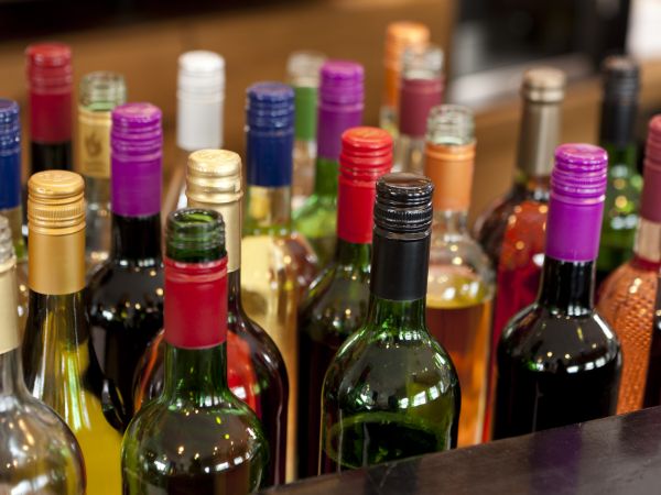 Many Wine Bottles