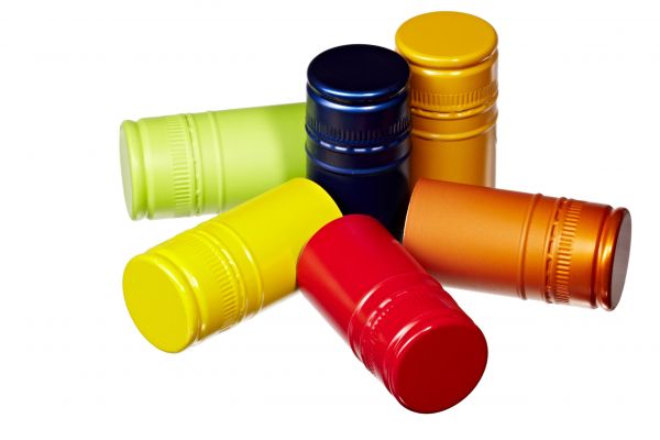 screw tops many colors